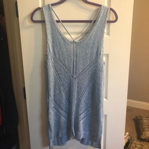 Knit tank top